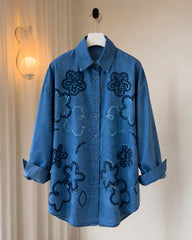 Arthea Denim Embellish Shirt