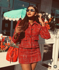 Serena Tweed Coord Set