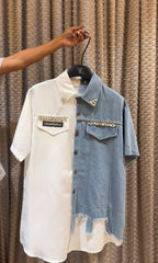 Dual Fusion Denim Shirt