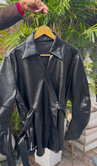 Rida Leather Top
