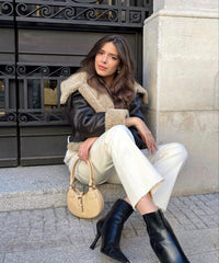Leather Faux Jacket