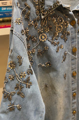 Aroy Embellish Denim Shirt