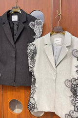 Midnight Lace Blazer