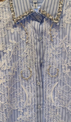 Belle Lace Embellish Shirt