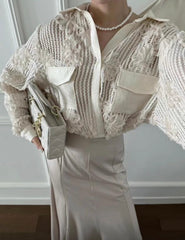 Ruby Croshet Blouse