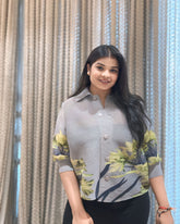 Elize Shirt ( Grey Tone )