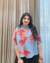 Varena Shirt( Red Tone )