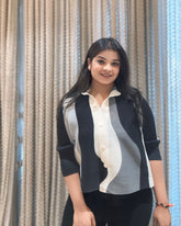 Manon Shirt ( Black Tone )