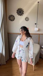 Jasmin Linen Coord Set