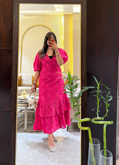 Stella Dress ( Pink )