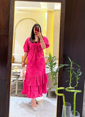Stella Dress ( Pink )