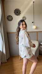 Jasmin Linen Coord Set