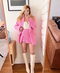 Sania Luxe tweed Coord Set