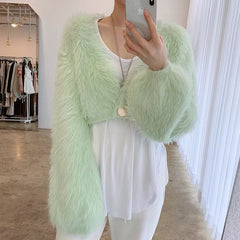 Blair furry Cardigan