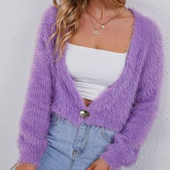 Blair furry Cardigan