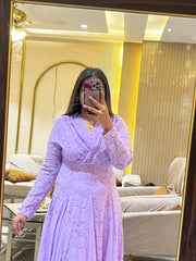 Laura Dress ( Lilac )
