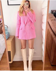 Sania Luxe tweed Coord Set