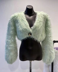 Blair furry Cardigan