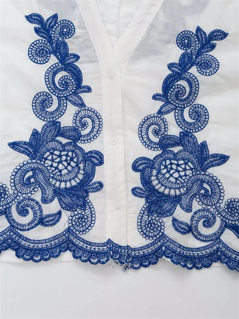 Zobra Embriodered Skirt Set