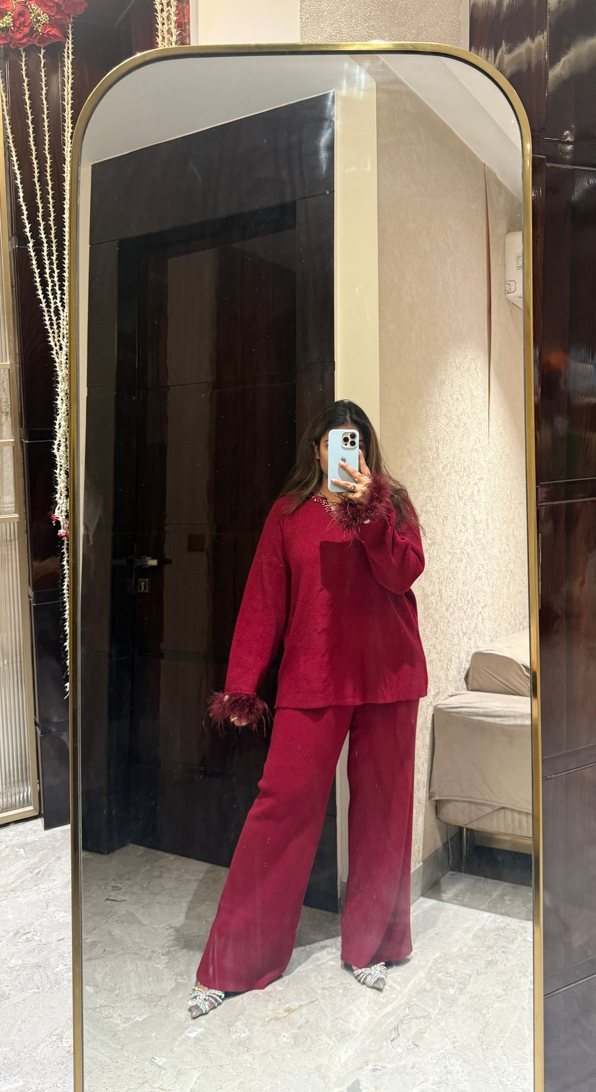 Feather Luxe Coord Set