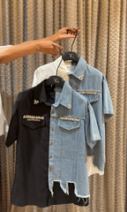 Dual Fusion Denim Shirt
