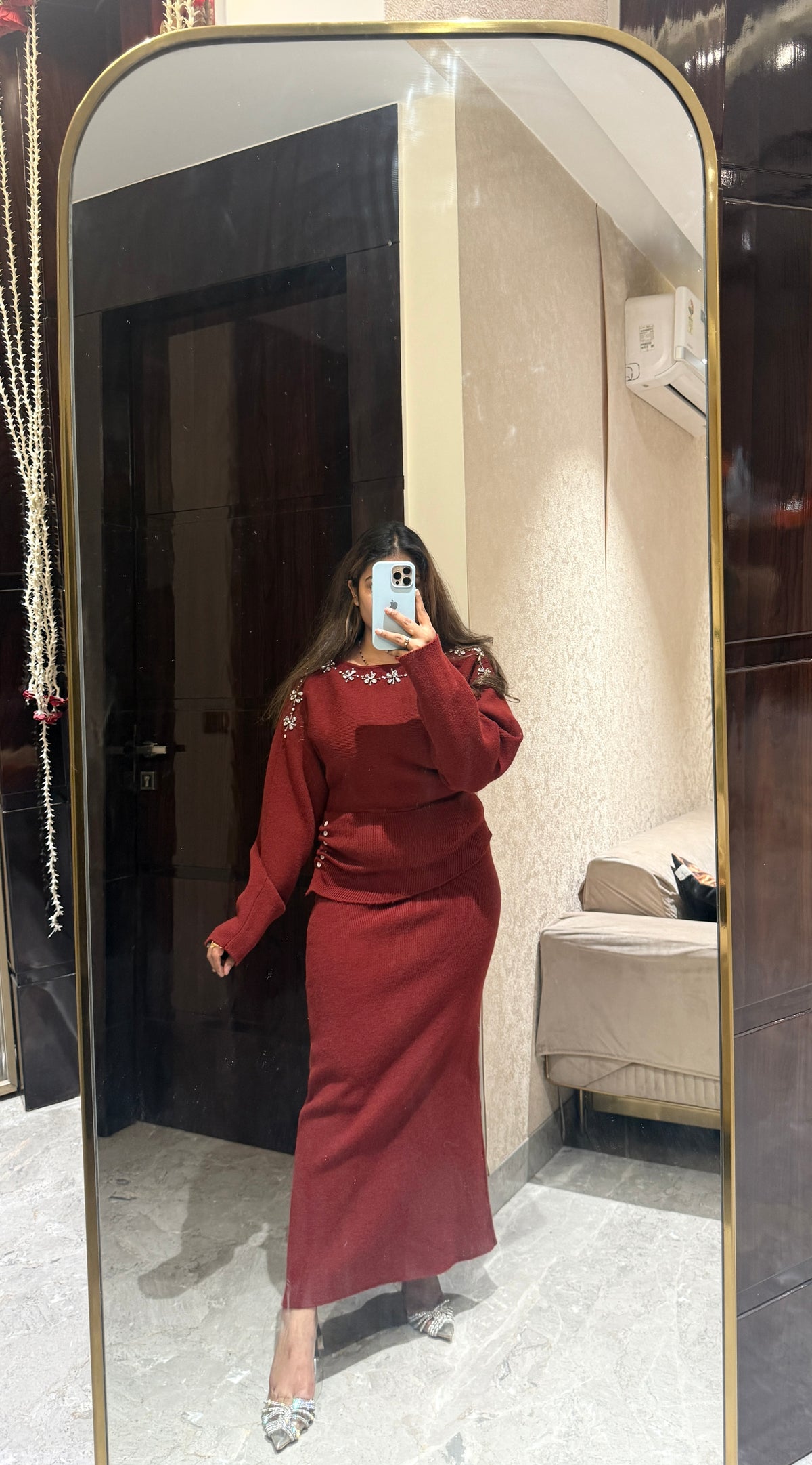 Aurora Embellished Knit Set