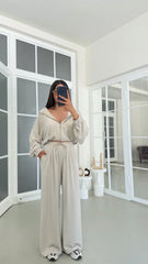 Kaida Satin Luxe Coord Set