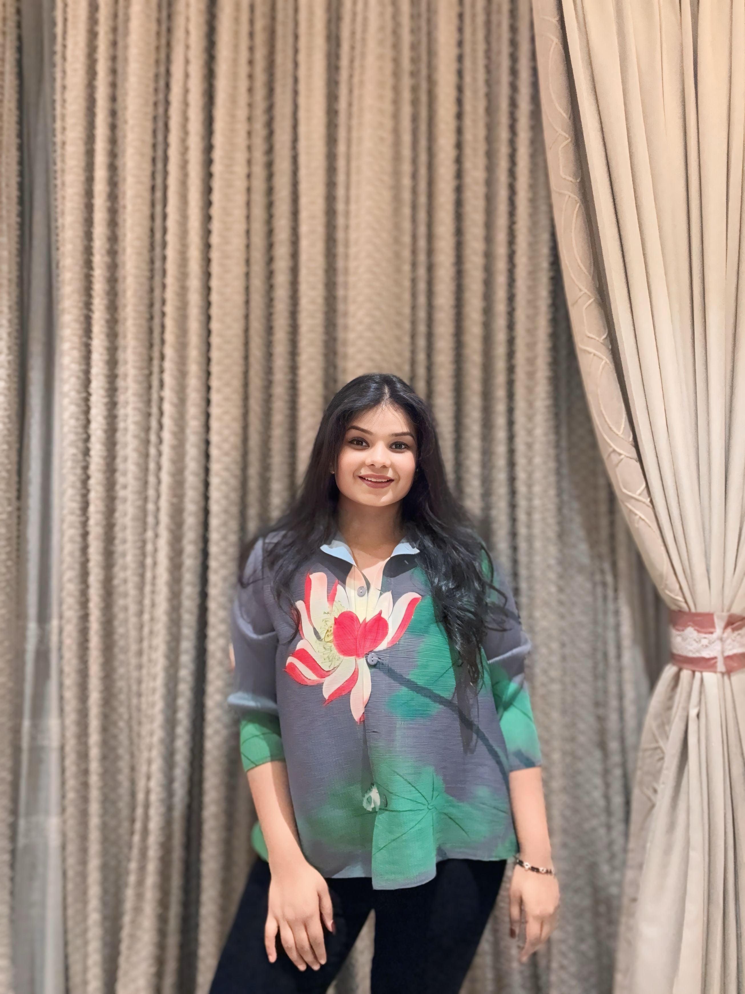 Abby Pleated Shirt