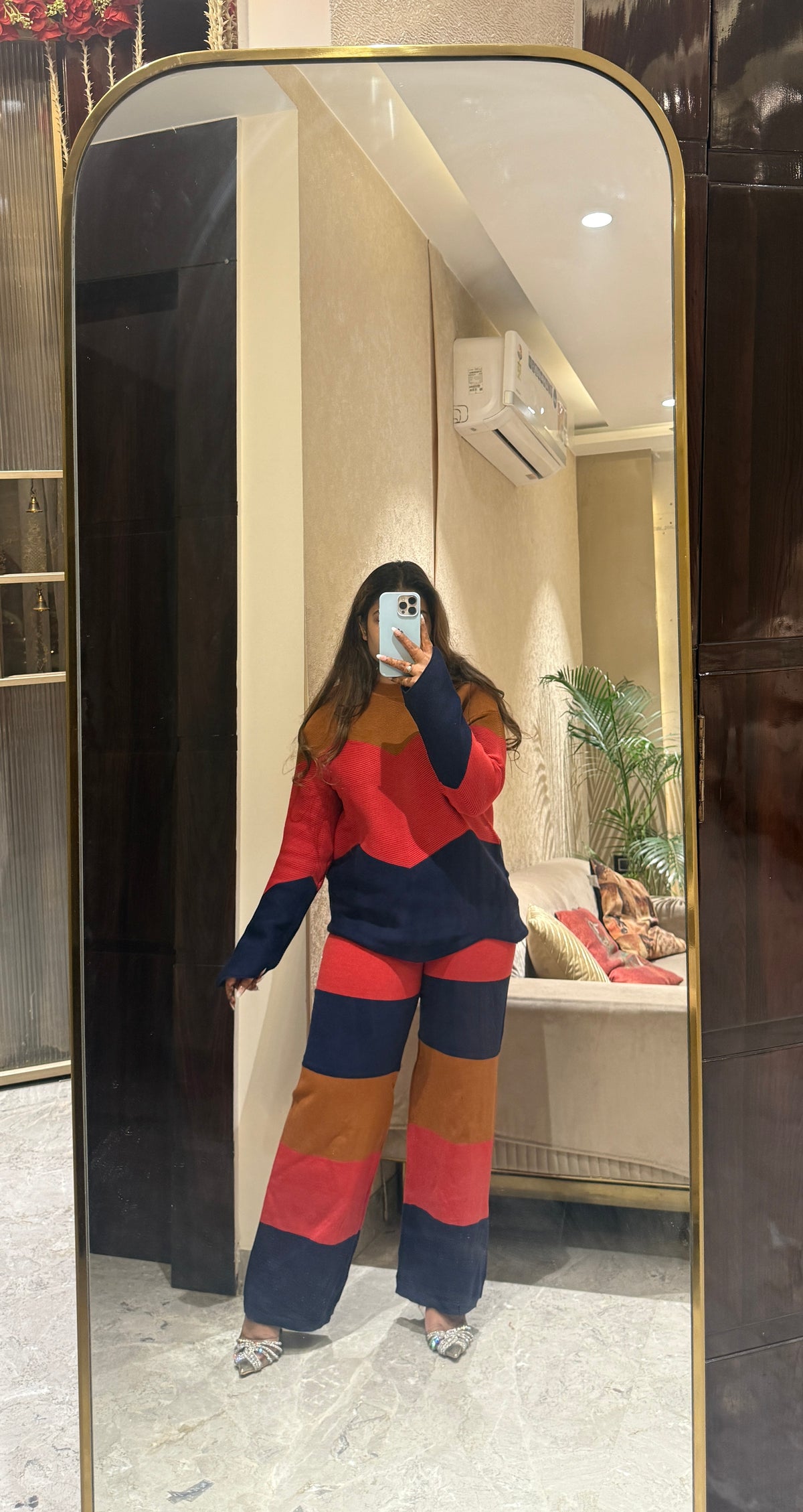 Chevron Knit Coord Set