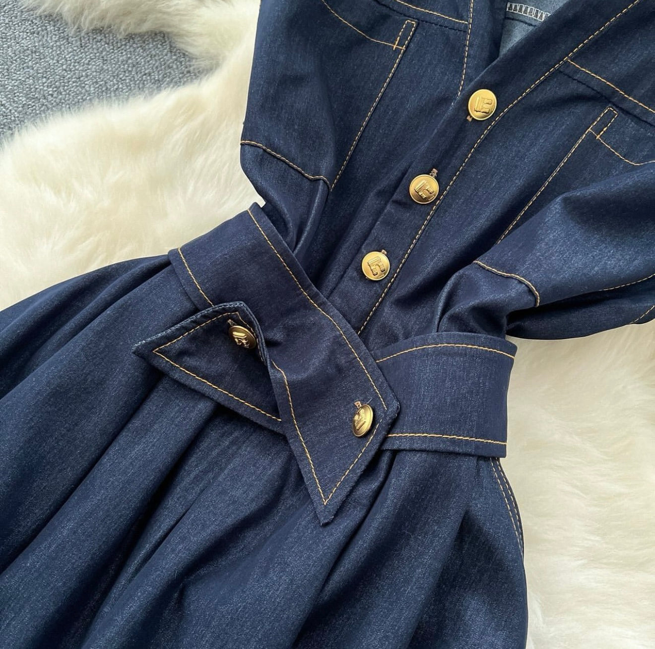 Natie Denim Dress