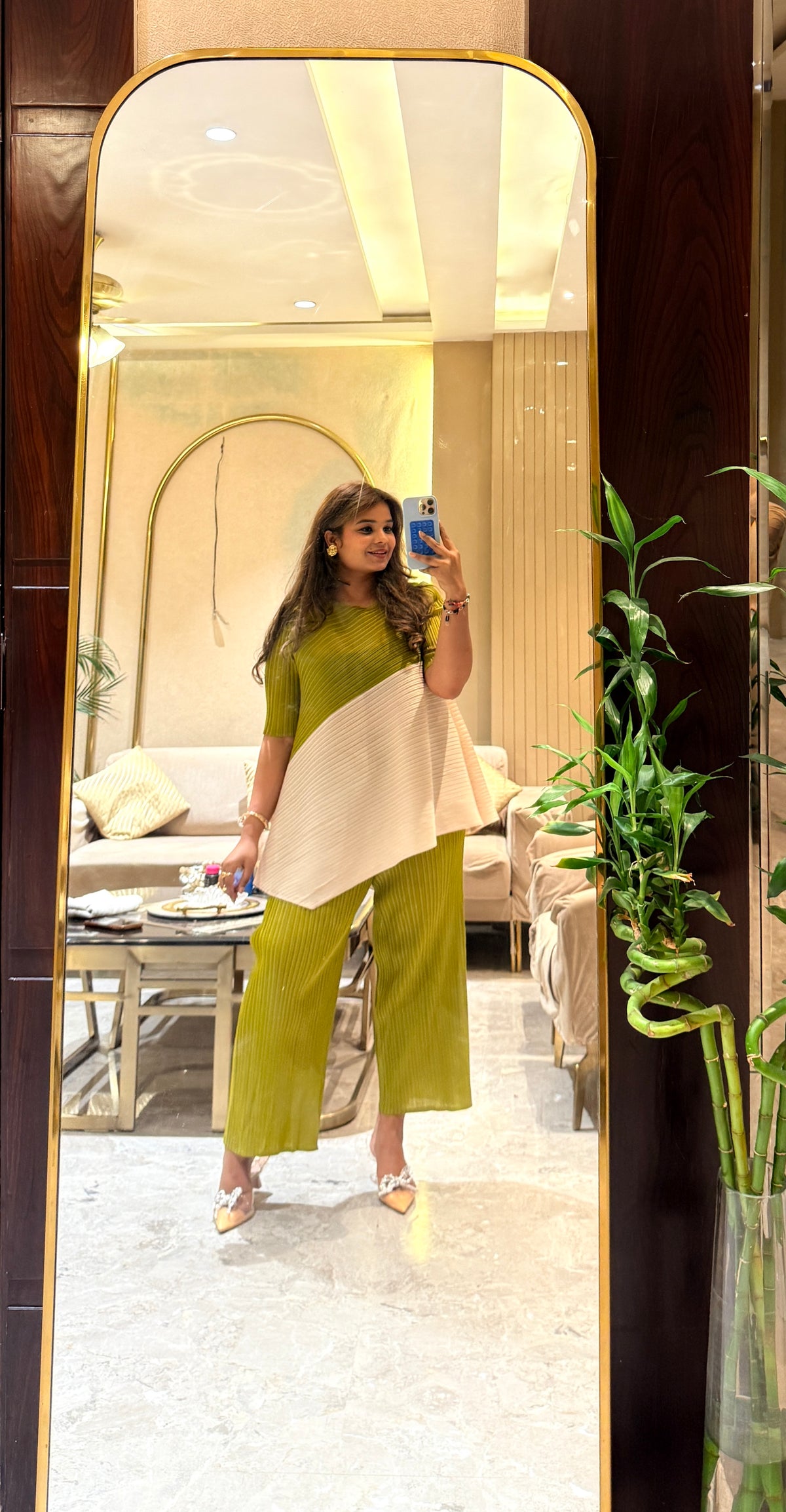 Noor Pleated Coord Set