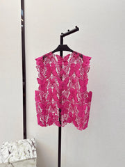 Butterfly Bloom CroschetTop