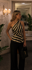 Maney Asymetric Blouse