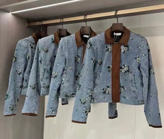Raita Denim Embellish Jacket