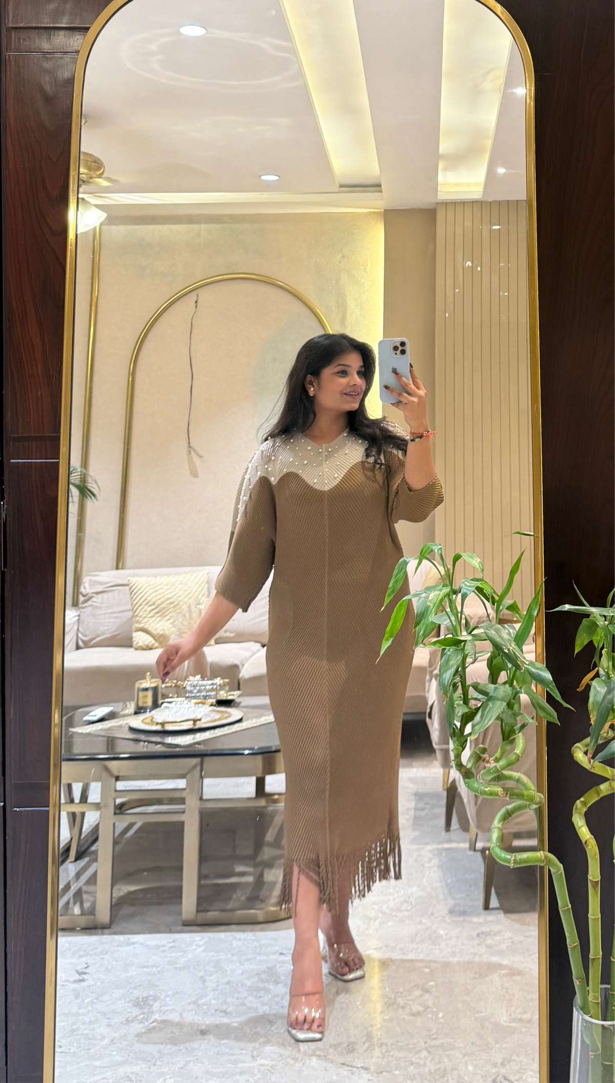 Esma Pleated Dress
