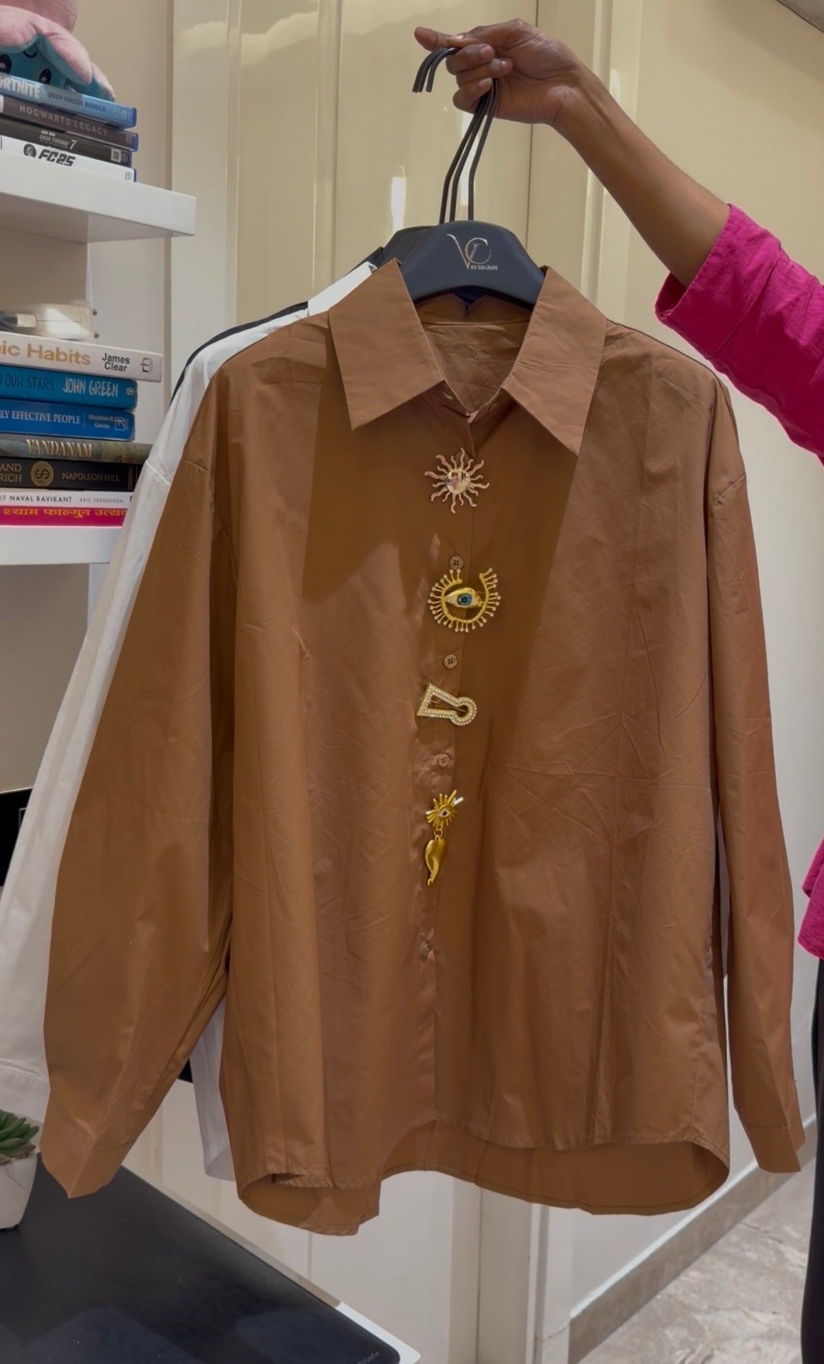Statement Button Shirt