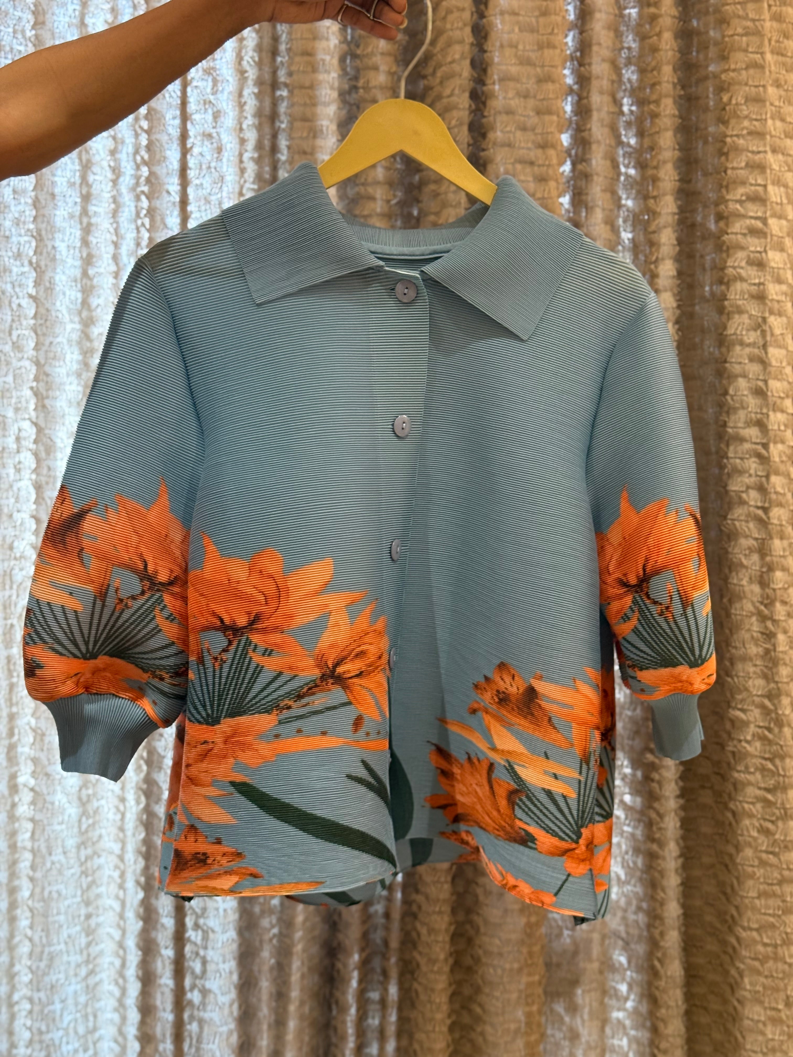 Elize Shirt ( Blue Tone )