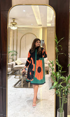 Bold Bloom Shift Dress