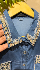 Isa Denim Embellish Shirt