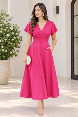 Roe Belted Dress