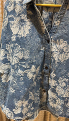 Floral Denim Shirt