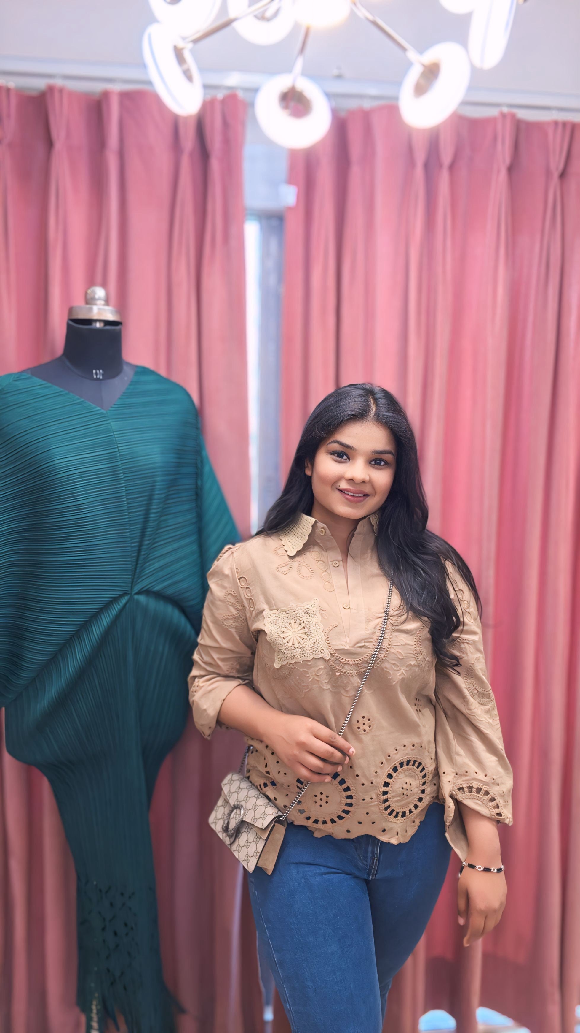 Sima Cutwork Top
