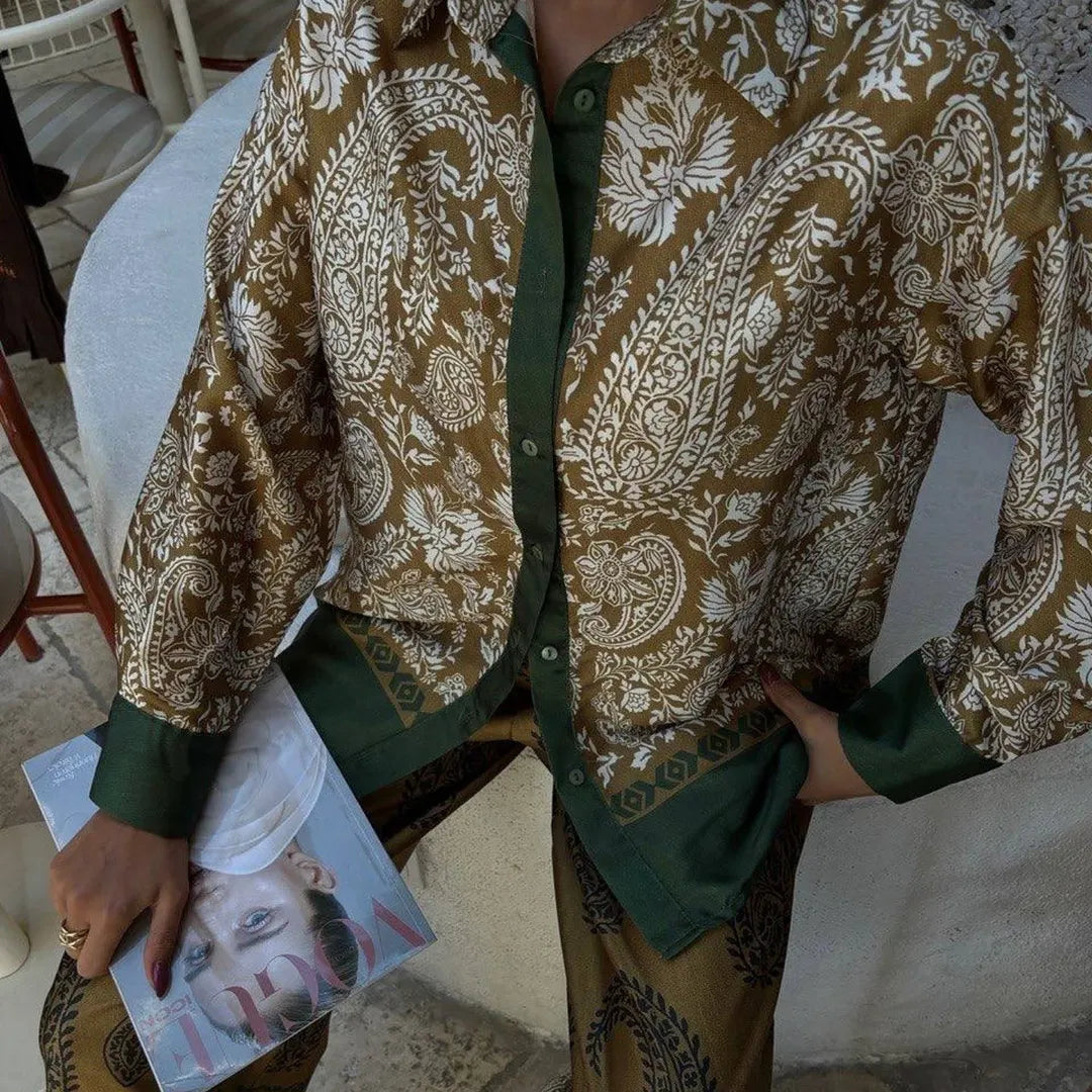 Amelia Printed Coord Set