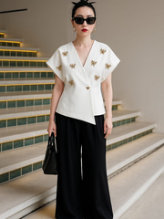 Ramza Embellish Blouse