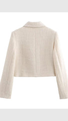 Tweed Bow Jacket