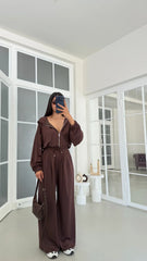 Kaida Satin Luxe Coord Set