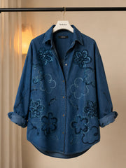 Arthea Denim Embellish Shirt