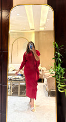 Marina Pleated Dress