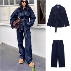 Cora Denim Coord Set