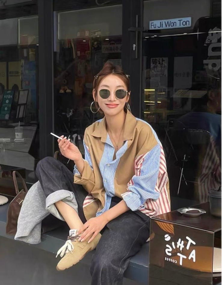 Geo Stripe Shirt